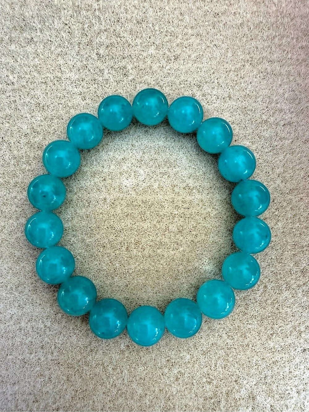 Amazonite Beaded Stretchy Bracelet